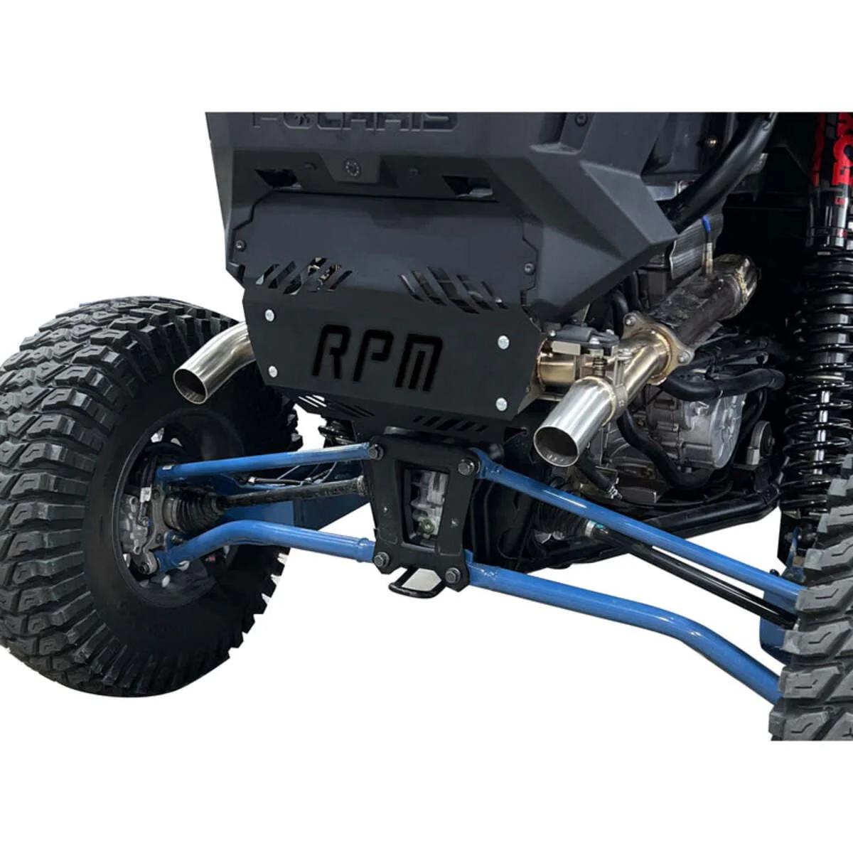 RPM Polaris RZR Pro XP / Turbo R E-Valve Dual Tip Captains Choice Exhaust - Image 7