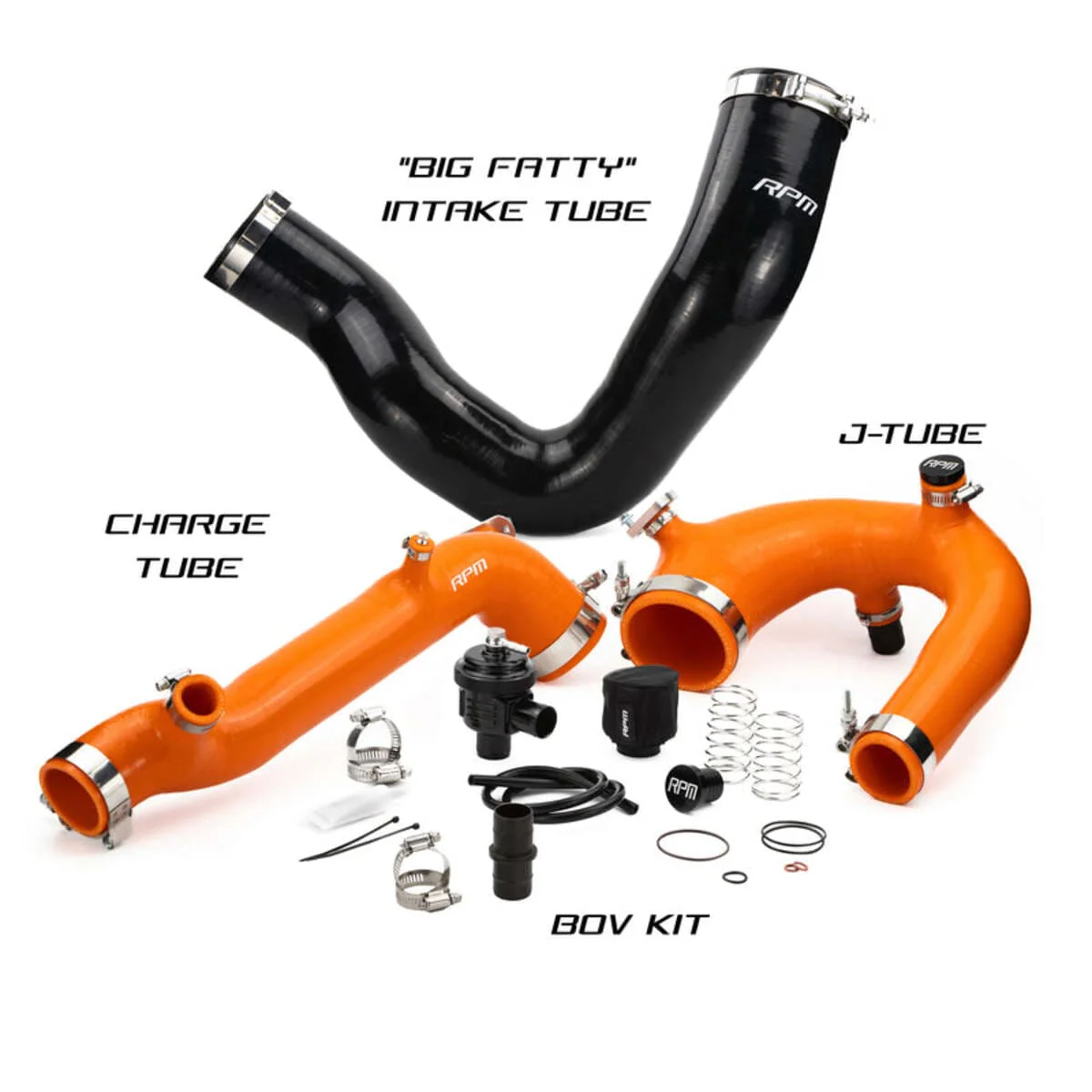 RPM Polaris RZR Turbo R Silicone Intake J-Tube, Charge Tube w/ BOV & Intake Tube Kit - Image 10