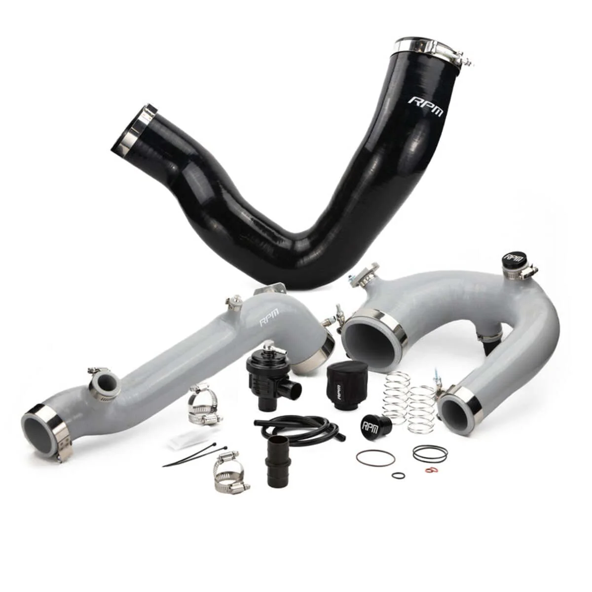 RPM Polaris RZR Turbo R Silicone Intake J-Tube, Charge Tube w/ BOV & Intake Tube Kit - Image 11