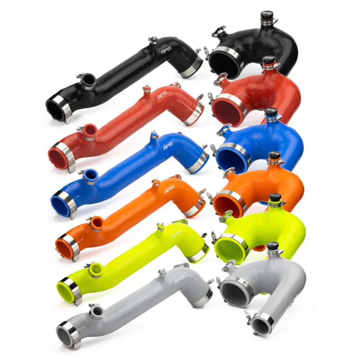 RPM Polaris RZR Turbo XPT/ XP4 Turbo S Silicone Intake & Charge Tube Set - Image 12
