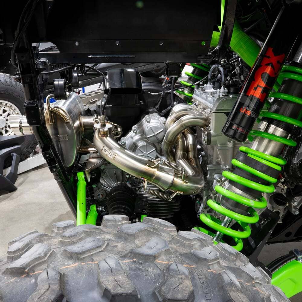 RPM Powersports Kawasaki Teryx H2 2.5" Full Exhaust System w/ Chambered Muffler & Optional E-Valve - Image 3