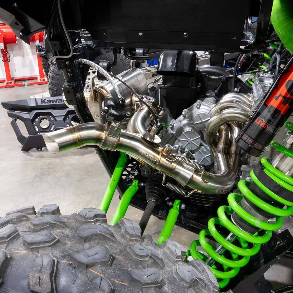 RPM Powersports Kawasaki Teryx H2 2.5" Full Exhaust System w/ Chambered Muffler & Optional E-Valve - Image 4
