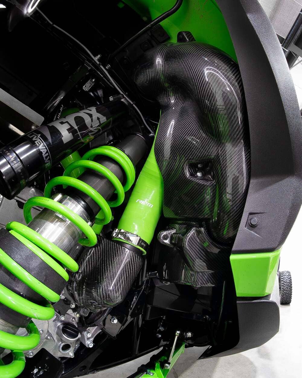 RPM Powersports Kawasaki Teryx H2 Carbon Fiber Air Intake Cover - Image 3