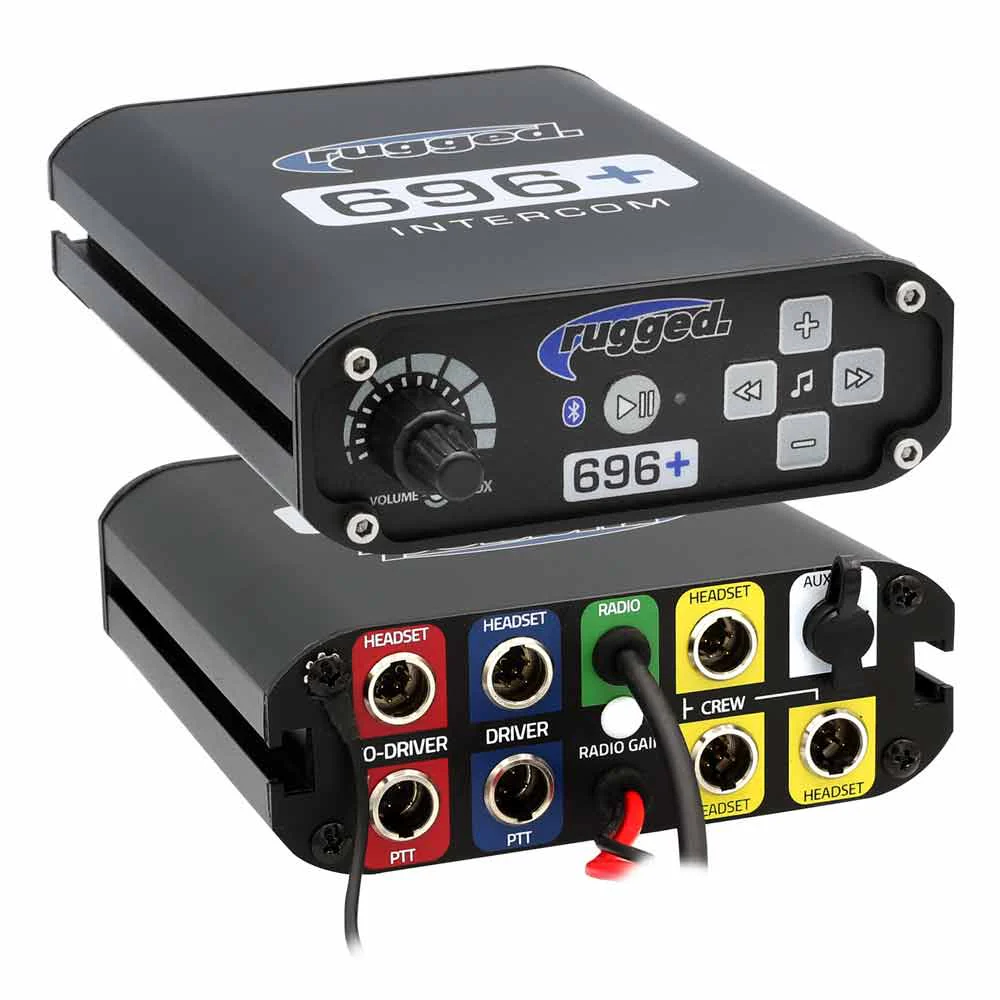Rugged Radios 696 PLUS Complete Master Communication Kit with Intercom and 2-Way Radio - Image 2