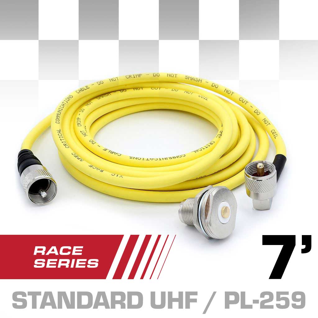 Rugged Radios 7 Ft Antenna Coax Cable Kit