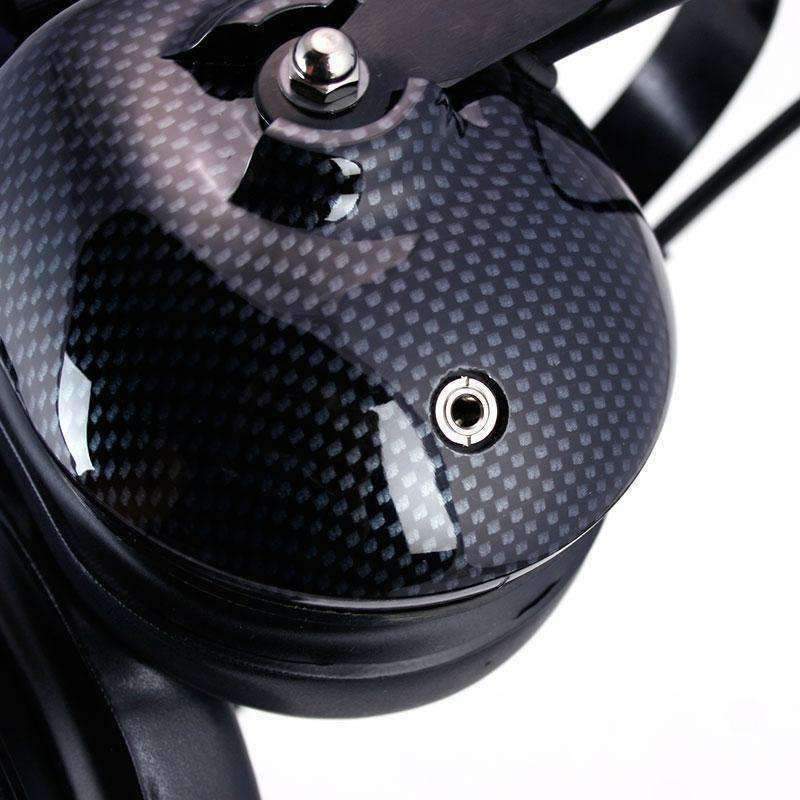 Rugged Radios H42 Behind the Head (BTH) Headset for 2-Way Radios - Black Carbon Fiber - Image 2