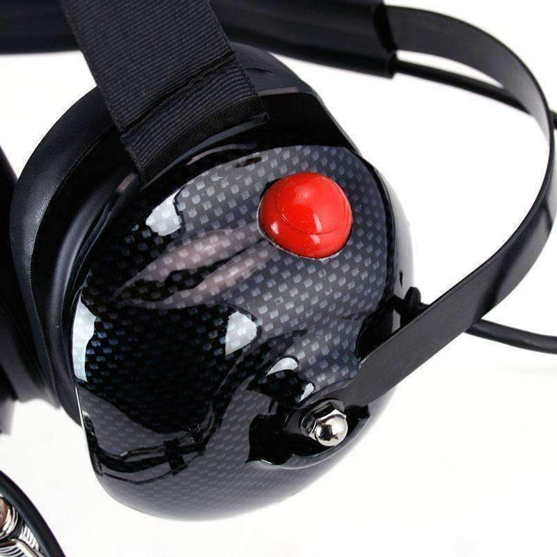 Rugged Radios H42 Behind the Head (BTH) Headset for 2-Way Radios - Black Carbon Fiber - Image 3
