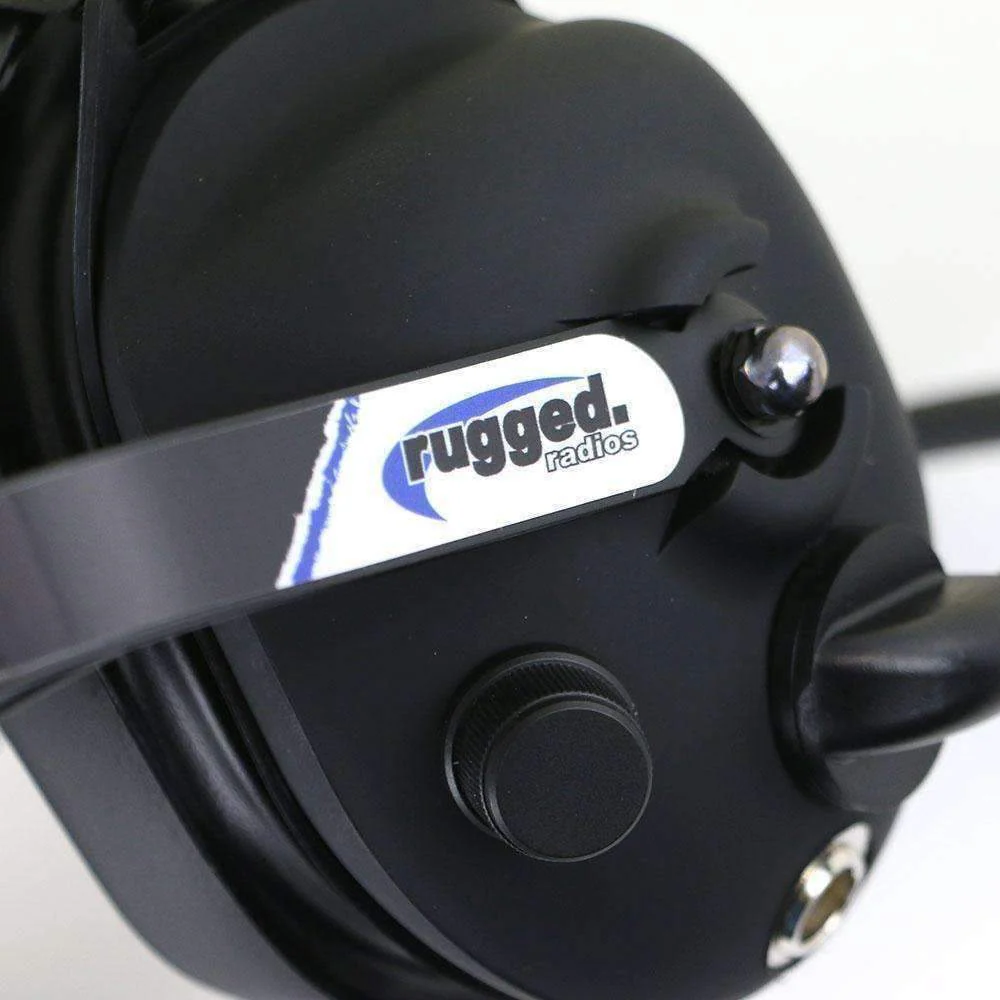 Rugged Radios H43 Rubberized Behind the Head (BTH) 2-Way Radio Headset - Image 3