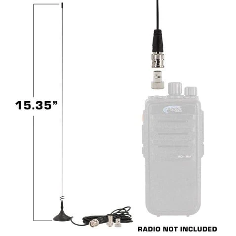 Rugged Radios Magnetic Mount Dual Band Antenna for Rugged Handheld Radios R1, RDH-X, V3, RDH-16, RH-5R - Image 3