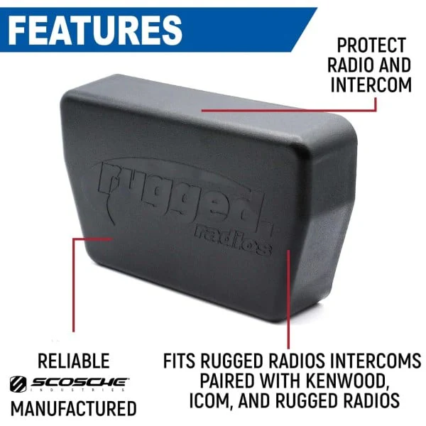 Rugged Radios Magnetic Radio & Intercom Cover for Rugged Radios Multi Mount Insert - Image 2