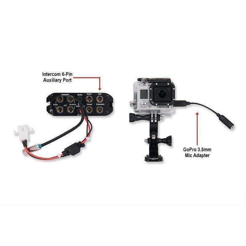 Rugged Radios Music Input and Audio Record Connect Cable for Intercom AUX Port - Image 5
