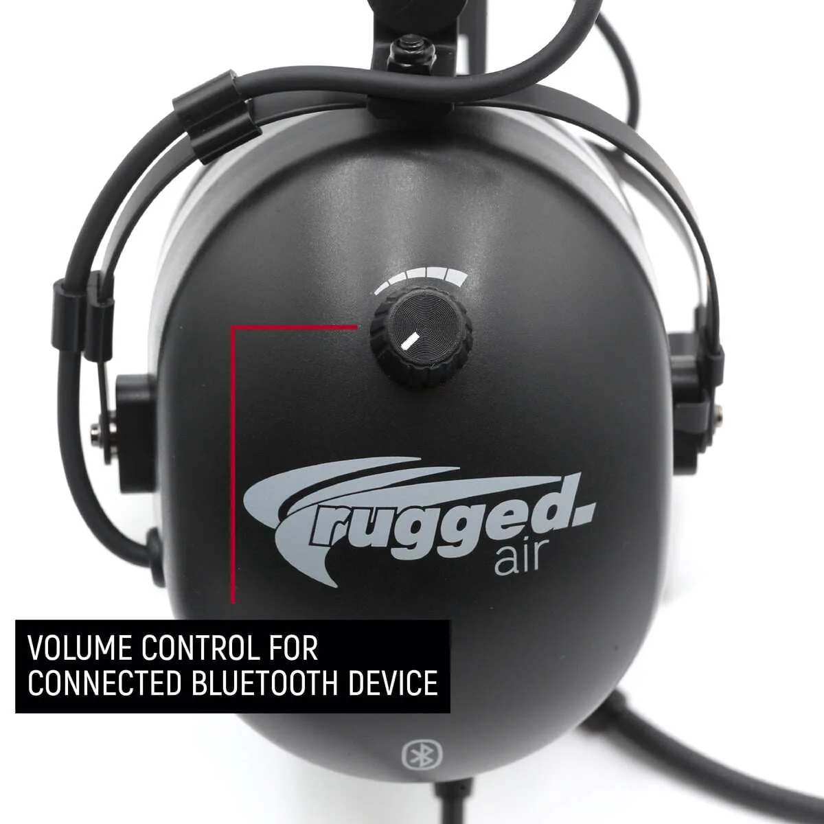Rugged Radios Polaris General Bluetooth Aviation Headset - Image 5