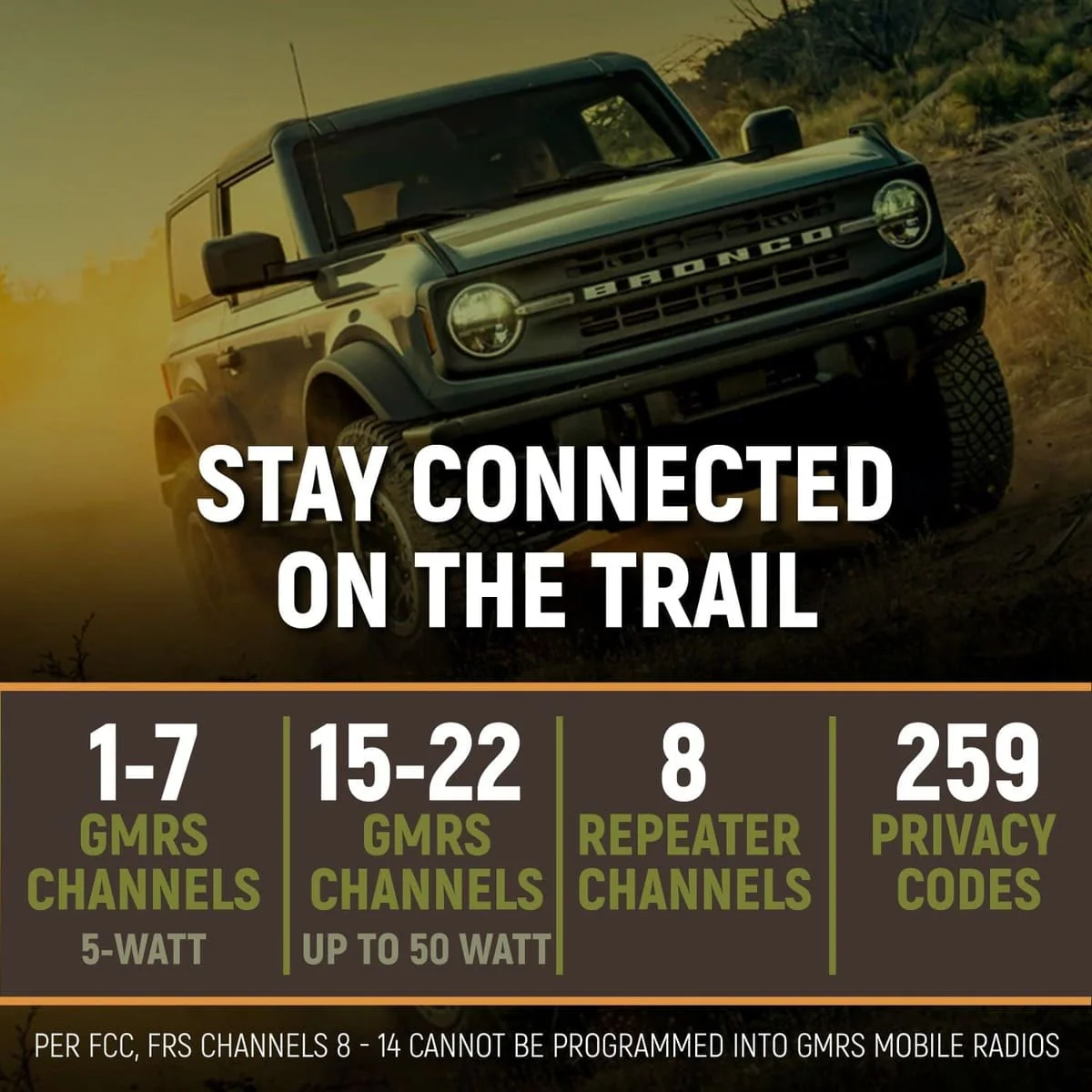 Rugged Radios Rambler G4 GMRS Mobile Radio - Image 7