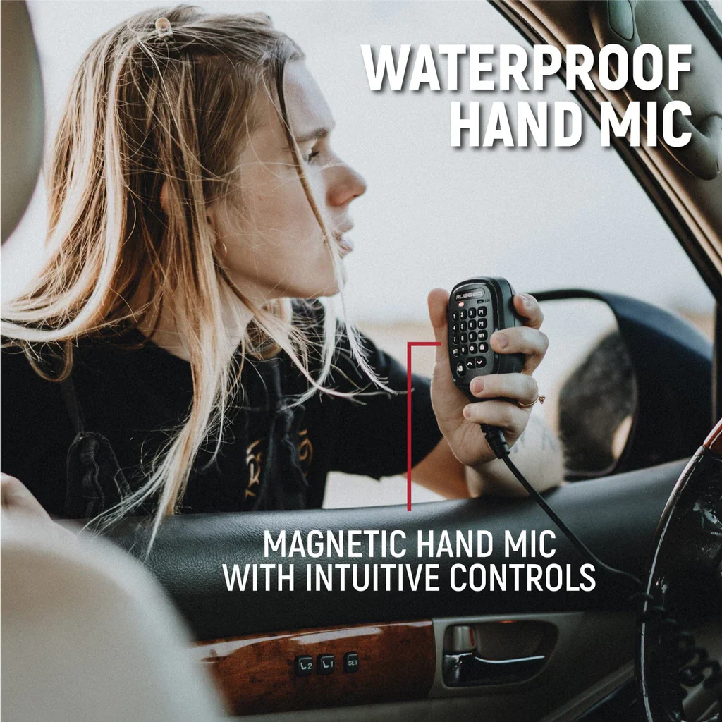 Rugged Radios Rugged G1 ADVENTURE SERIES Waterproof GMRS Mobile Radio - Image 5
