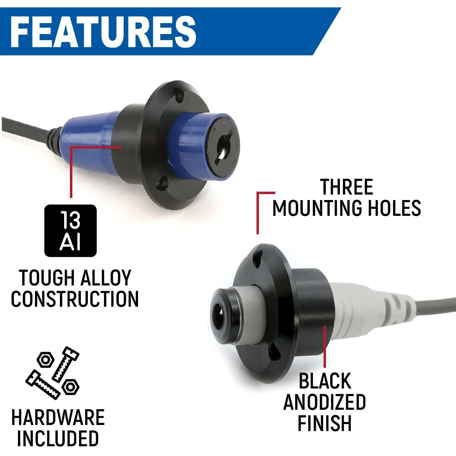 Rugged Radios Single Headset / Helmet Nexus Jack Flush Mount - Image 4