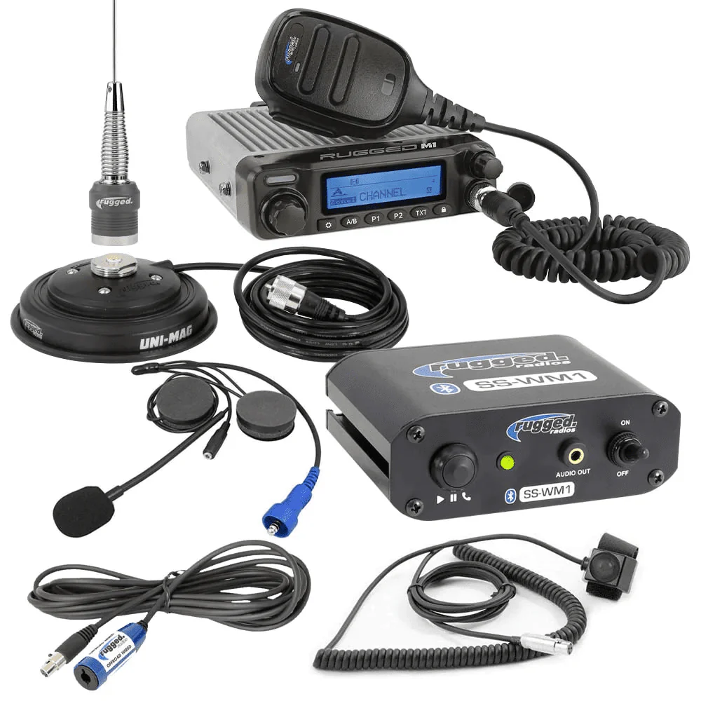 Rugged Radios SS-WM1 Single Seat Kit W/ Digital Radio