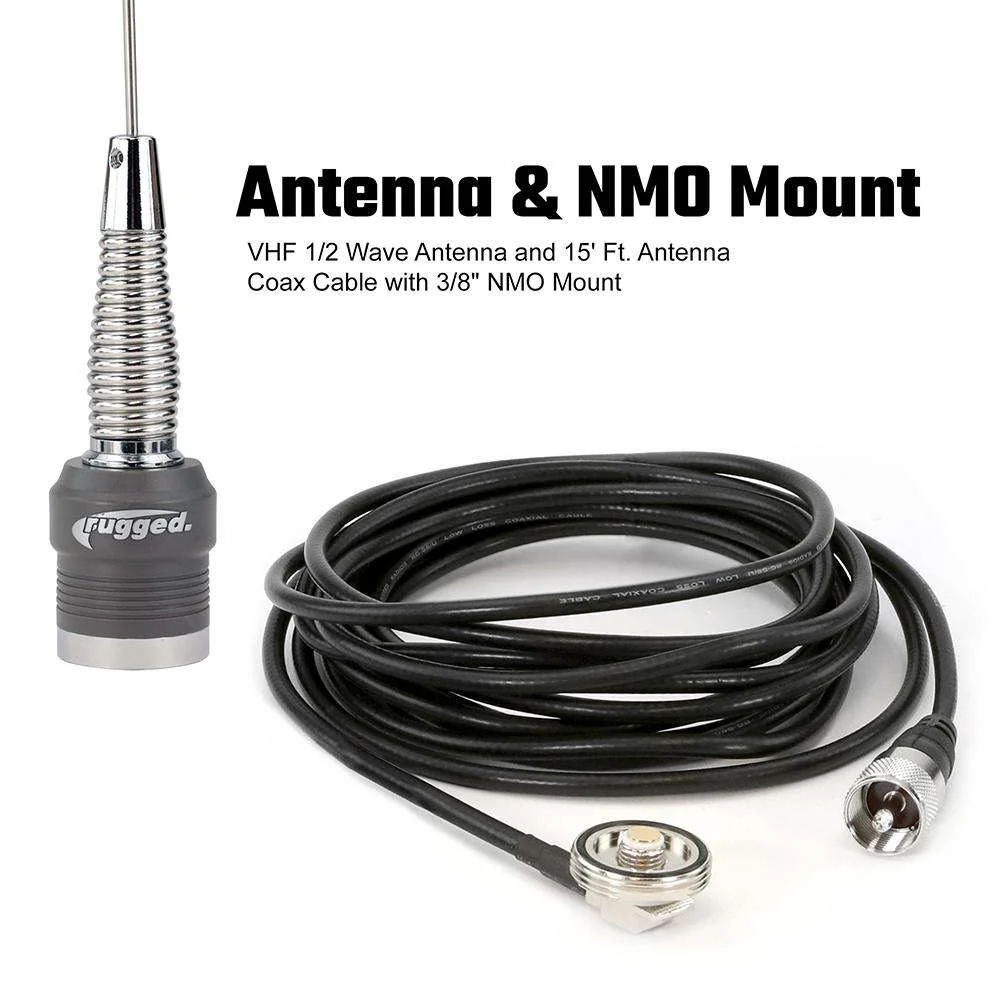 Rugged Radios STX STEREO Complete Master Communication Kit with Intercom and 2-Way Radio - Image 4