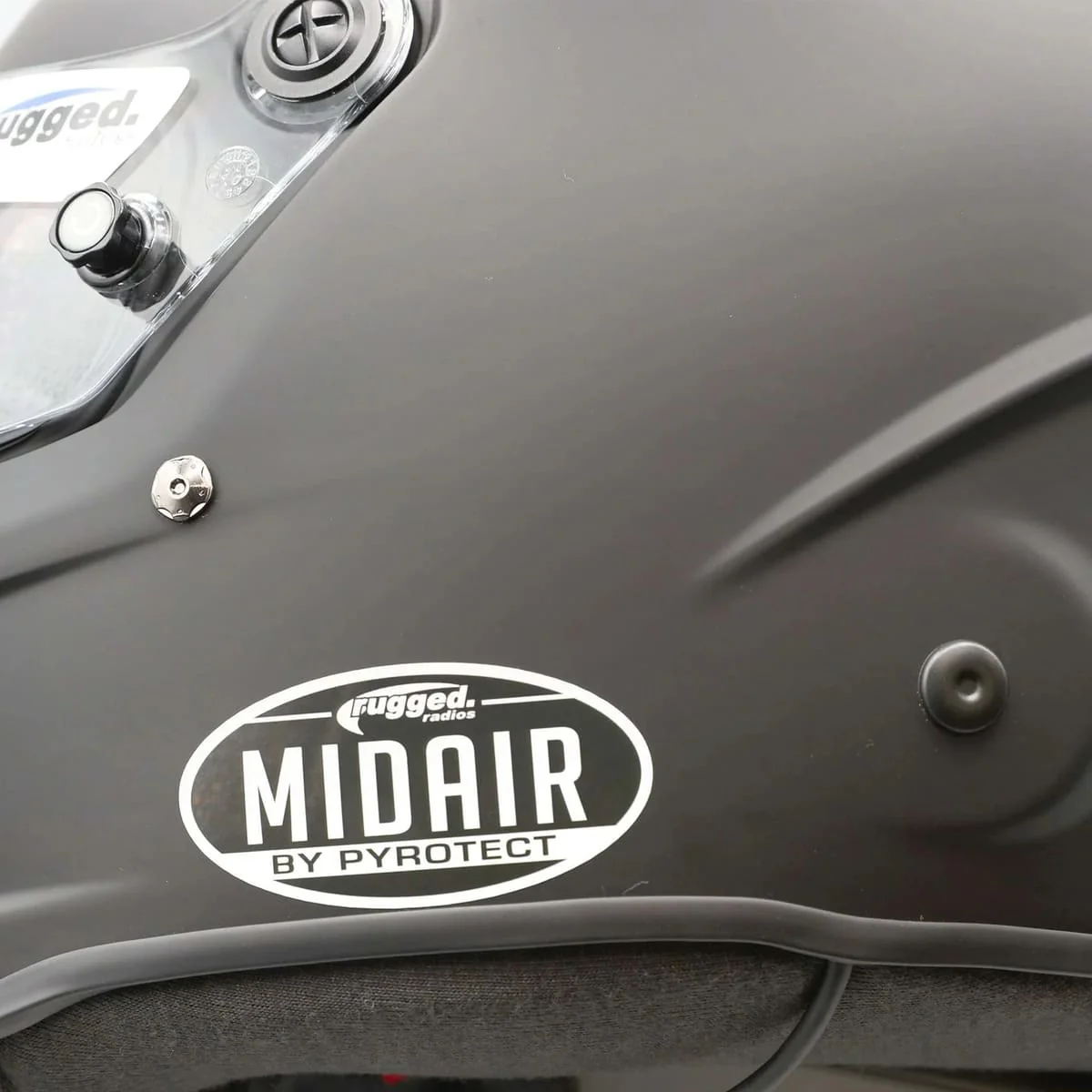 Rugged Radios Wired Offroad Pyrotect SA2025 Midair Race Helmet - Image 7