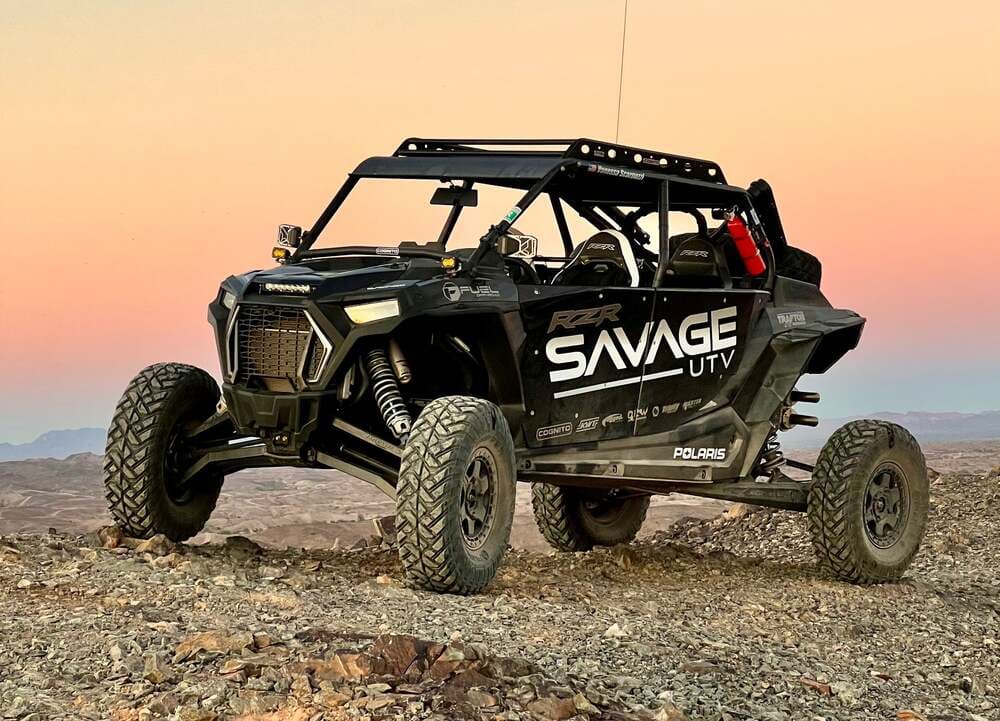 Savage UTV Rear View Mirror With Dome Light - Image 7