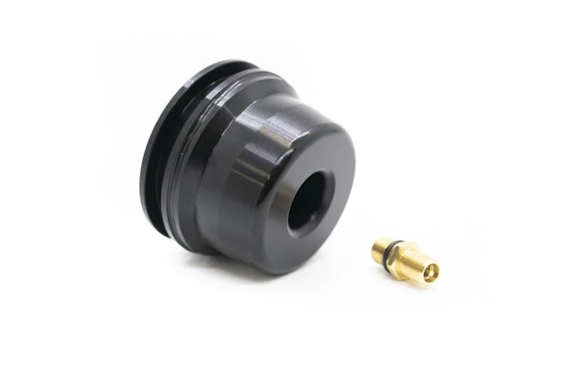 SDI Aluminum Reservoir Cap for Walker Evans Shocks - Black
