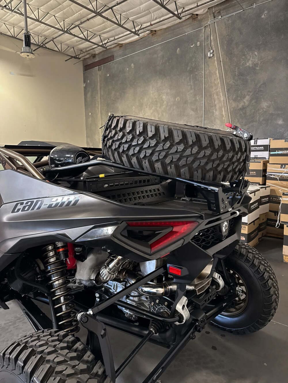 SDR '24+ Can-Am Maverick R Spare Tire Carrier - Image 3
