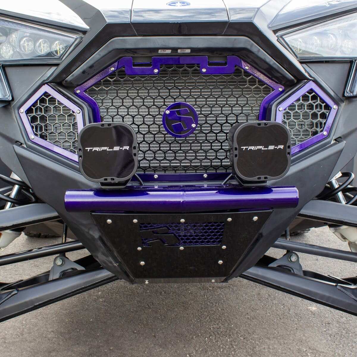 SDR Polaris RZR Turbo R Front Grille Kit - Image 4