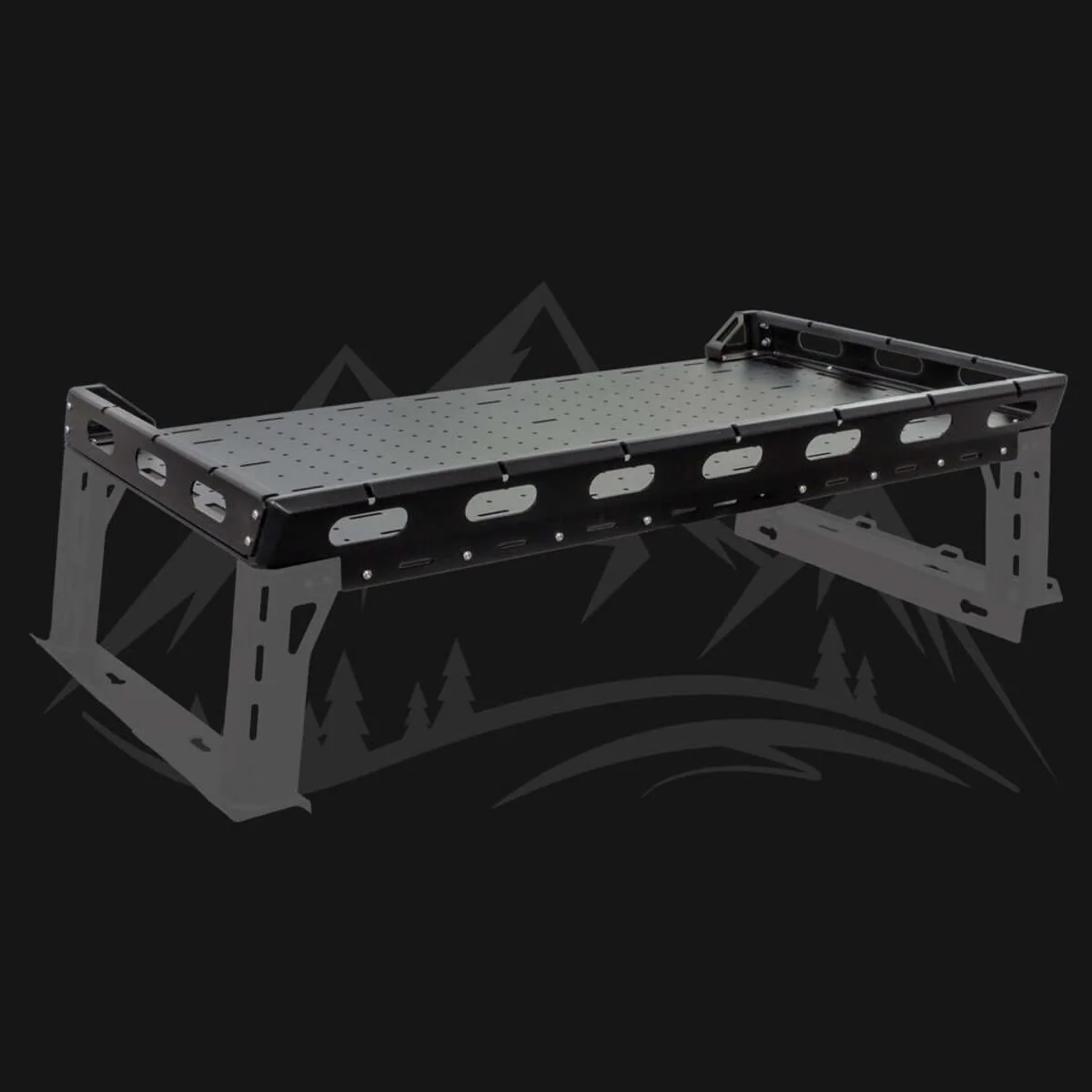 SDR Polaris Xpedition X-Plorer Series Bed Rack Top Basket - Image 2