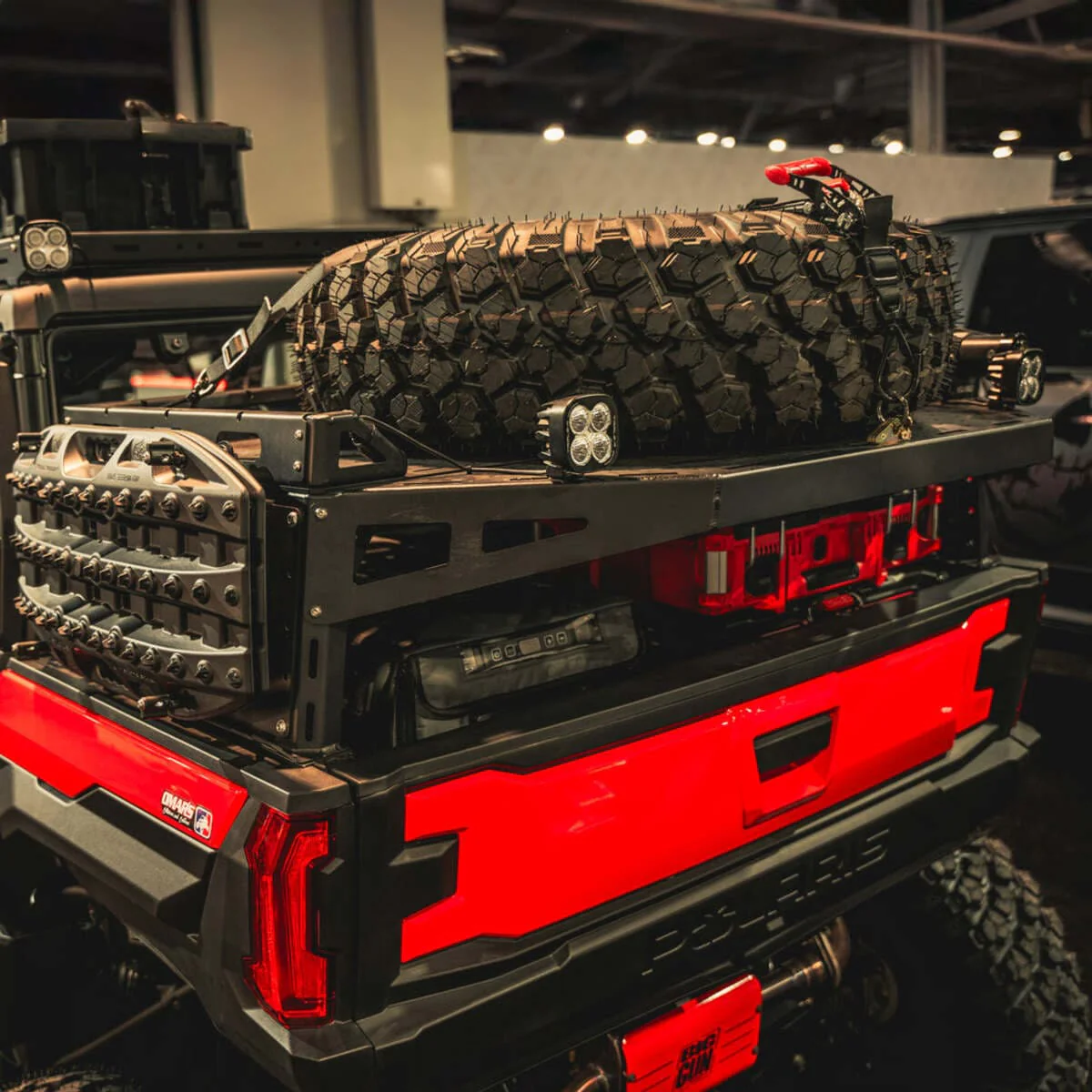 SDR Polaris Xpedition X-Plorer Series Bed Rack Top Basket - Image 3