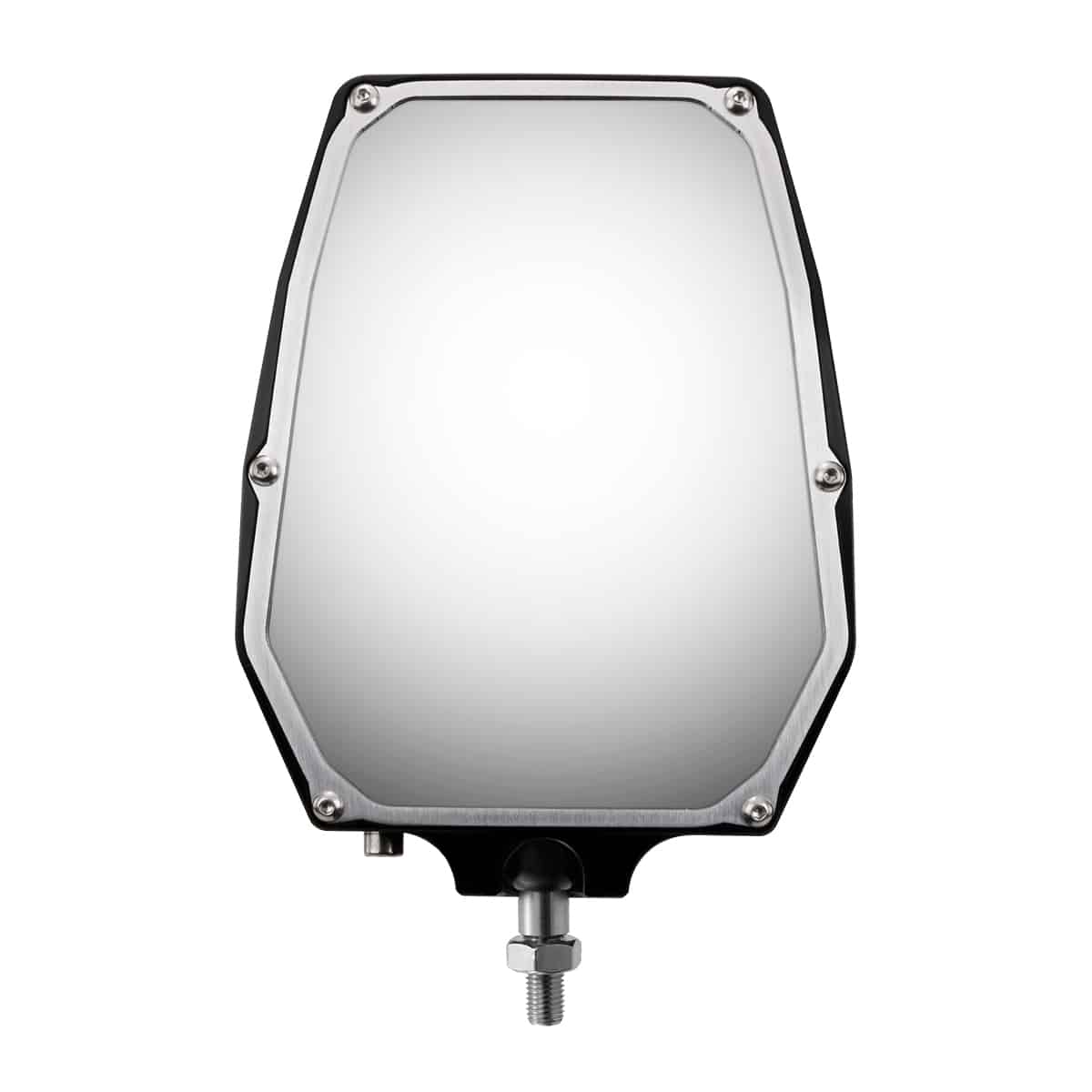 Sector Seven Sawtooth Black LED Light Mirror w/ 1 1/4"-1 5/8" Infinity Mounts - Image 2