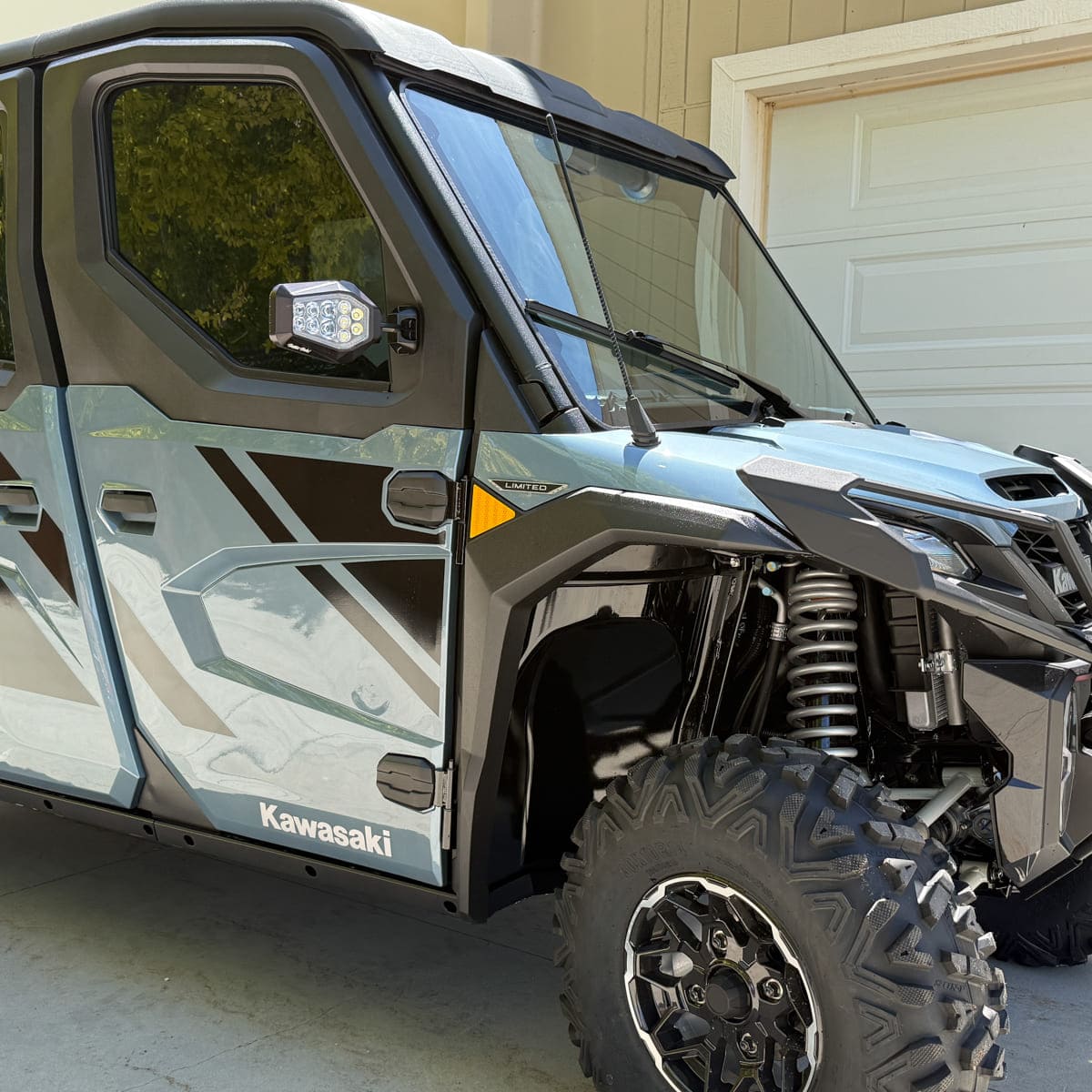 Sector Seven Kawasaki Ridge UTV Mirror Mount Kit - Image 6