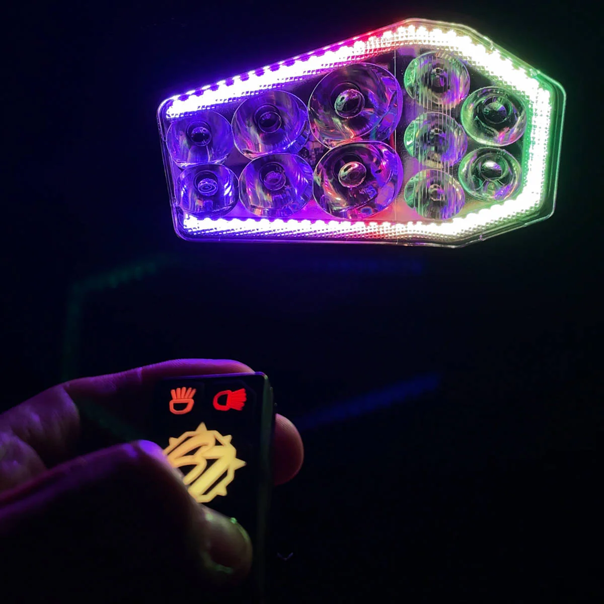 Sector Seven Polaris Ranger XD 1500 PRIZM LED Lighted Mirrors - Image 8