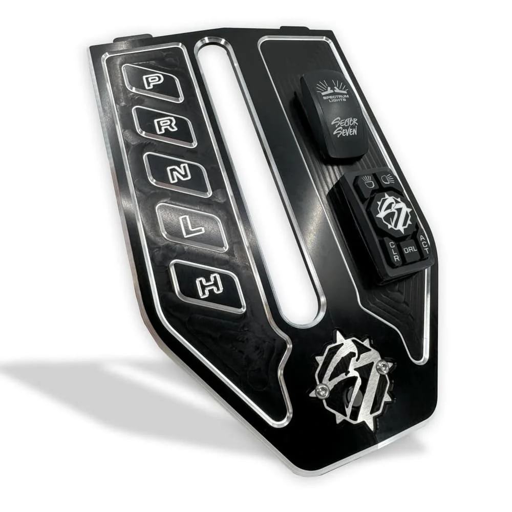 Sector Seven Polaris RZR Pro R Billet Shift Plate