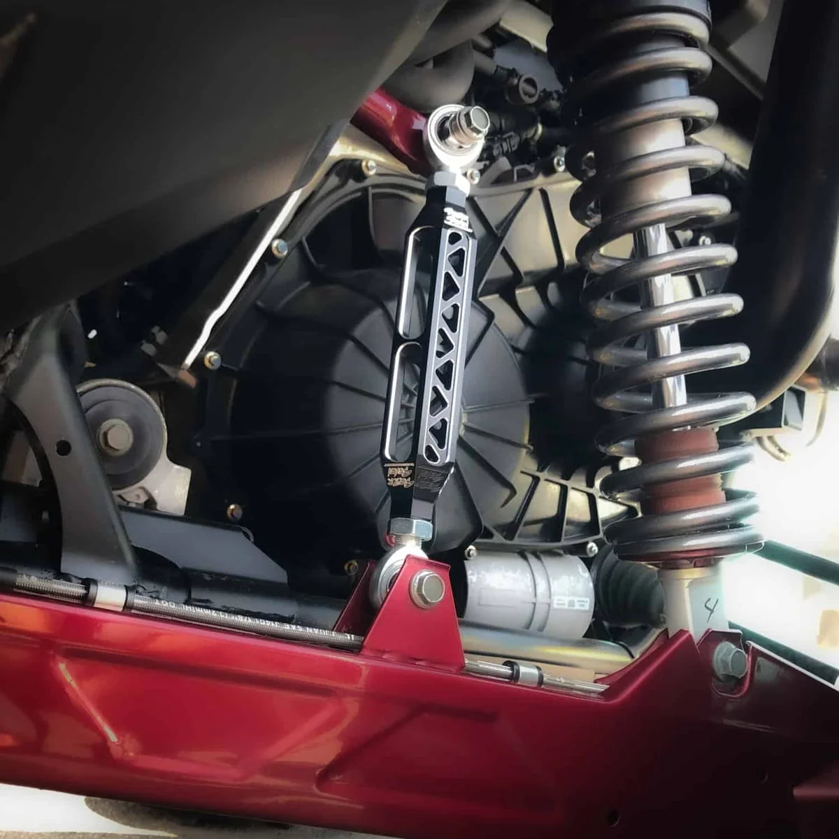 Sector Seven Polaris RZR Pro XP Billet Sway Bar Links - Black - Image 4
