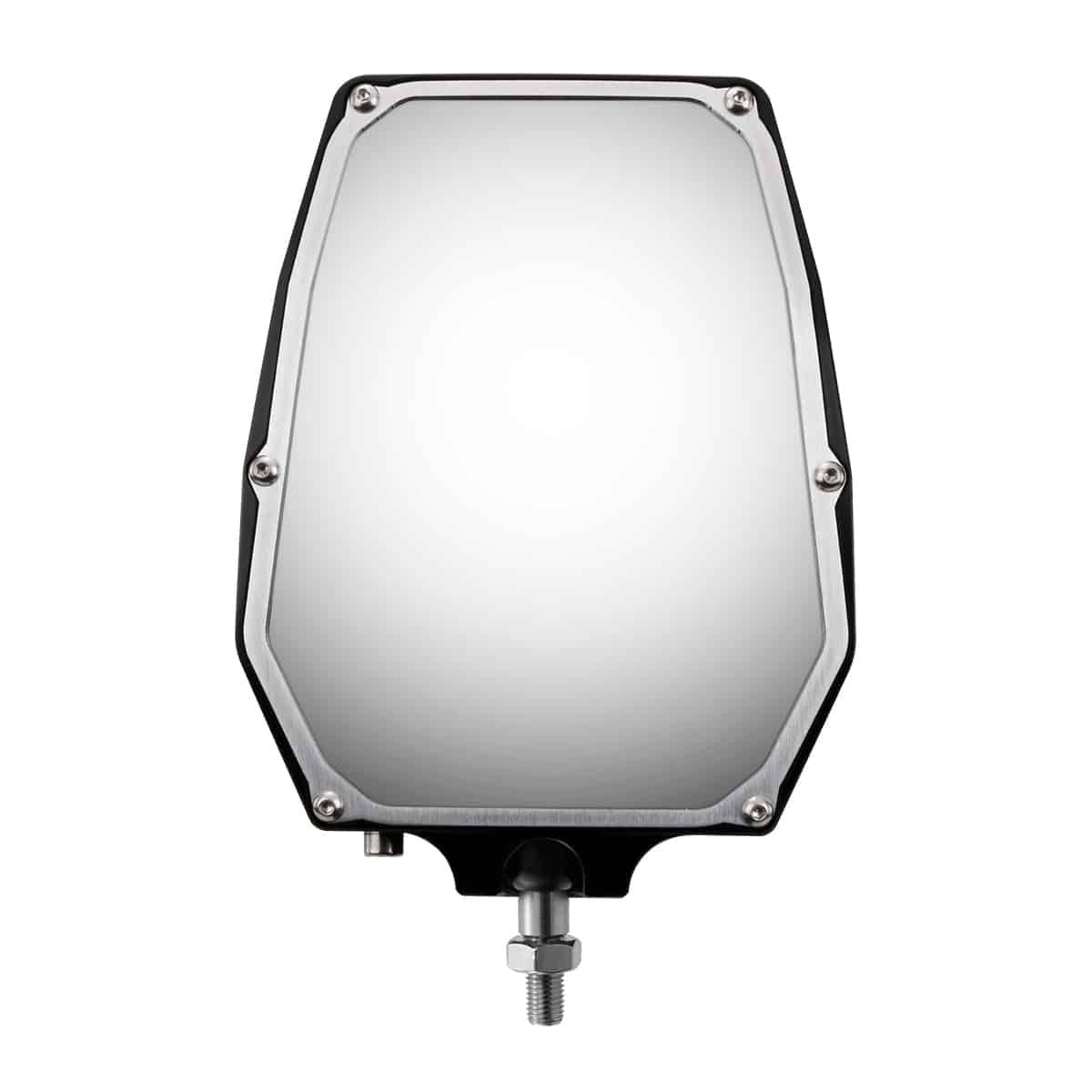 Sector Seven Sawtooth LED Light Mirrors with M10-1.25 Threaded Ball Mount - Black - Image 2