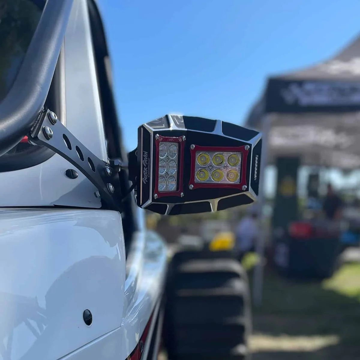 Sector Seven Sawtooth Mirrors with M10-1.25 Threaded Ball Mount - Image 3