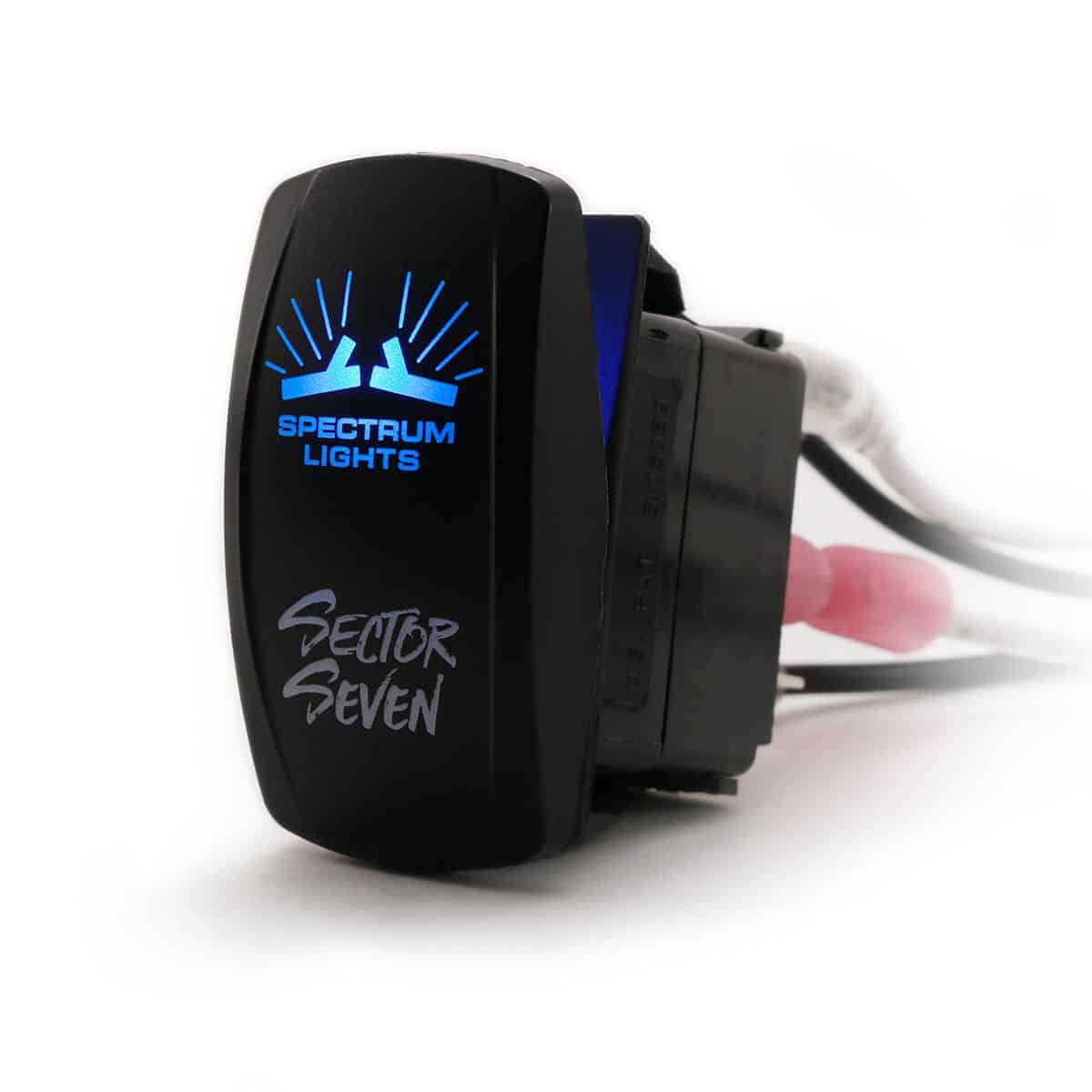 Sector Seven Spectrum Sawtooth Rocker Switch - Image 3