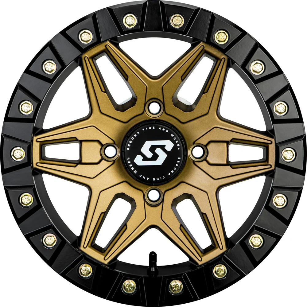 Sedona Black/Bronze Split 6 Beadlock & Sedona Coyote Wheel & Tire Kit - Image 2