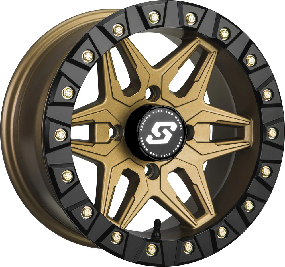Sedona Black/Bronze Split 6 Beadlock & Sedona Rockabilly Wheel & Tire Kit - Image 2