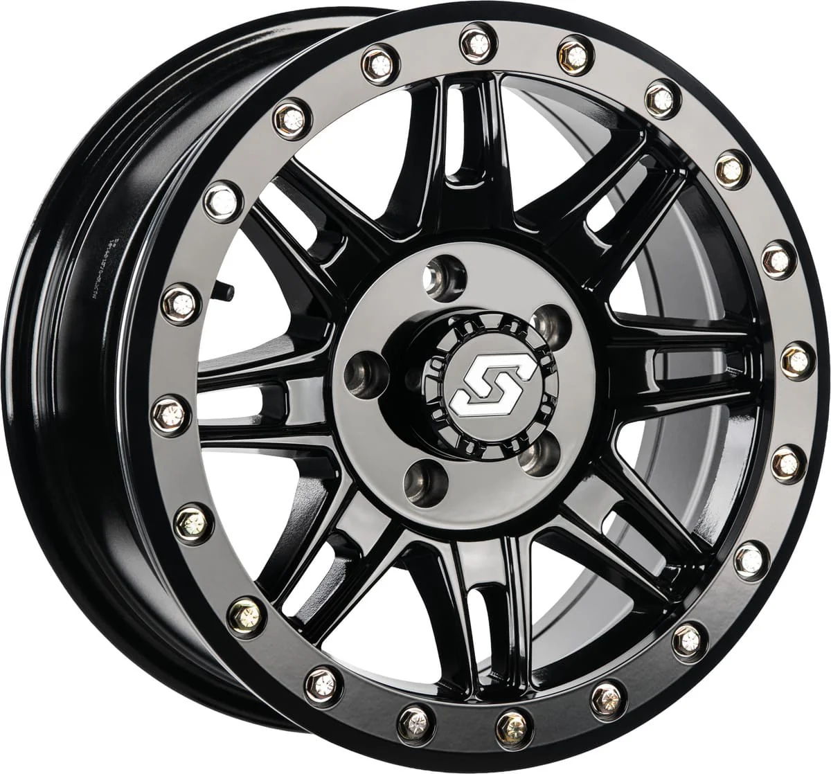 Sedona Clutch Beadlock Wheel - Black - Image 2