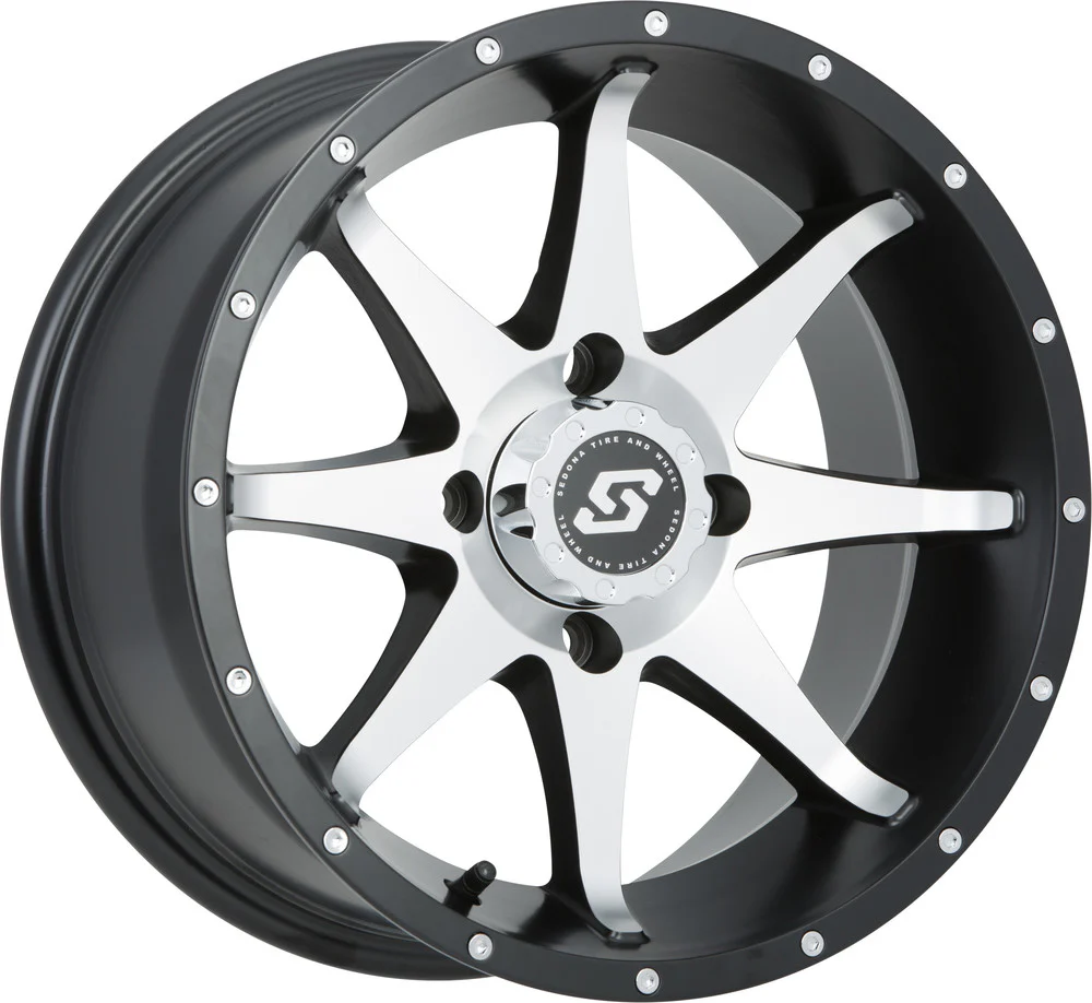 Sedona Storm Wheel - Black Machined - Image 3
