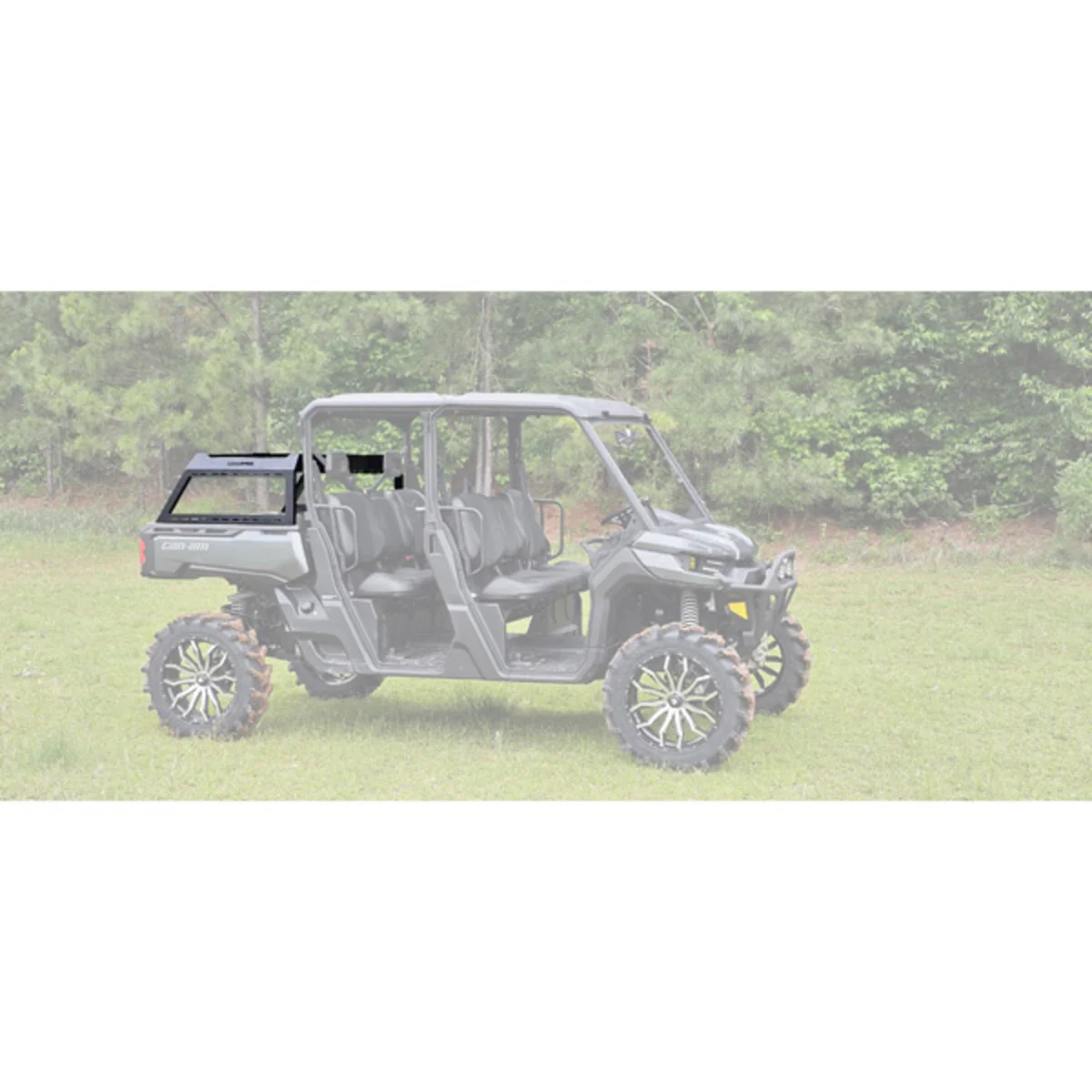 Seizmik '15-'26 Polaris Ranger Crew XP 1000 Half Height Bed Rack - Image 4