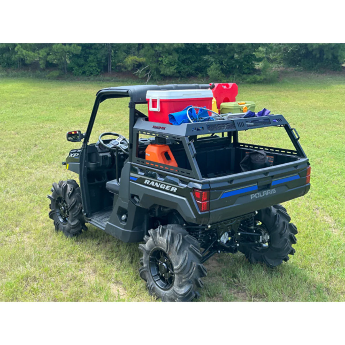 Seizmik '15-'26 Polaris Ranger Crew XP 1000 Half Height Bed Rack - Image 7