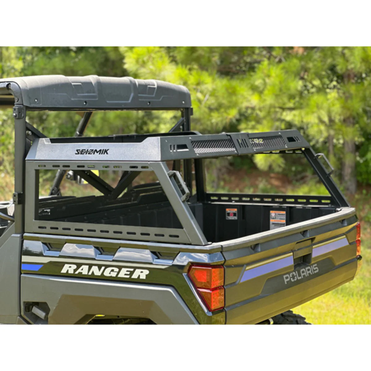 Seizmik '15-'26 Polaris Ranger Crew XP 1000 Half Height Bed Rack - Image 8