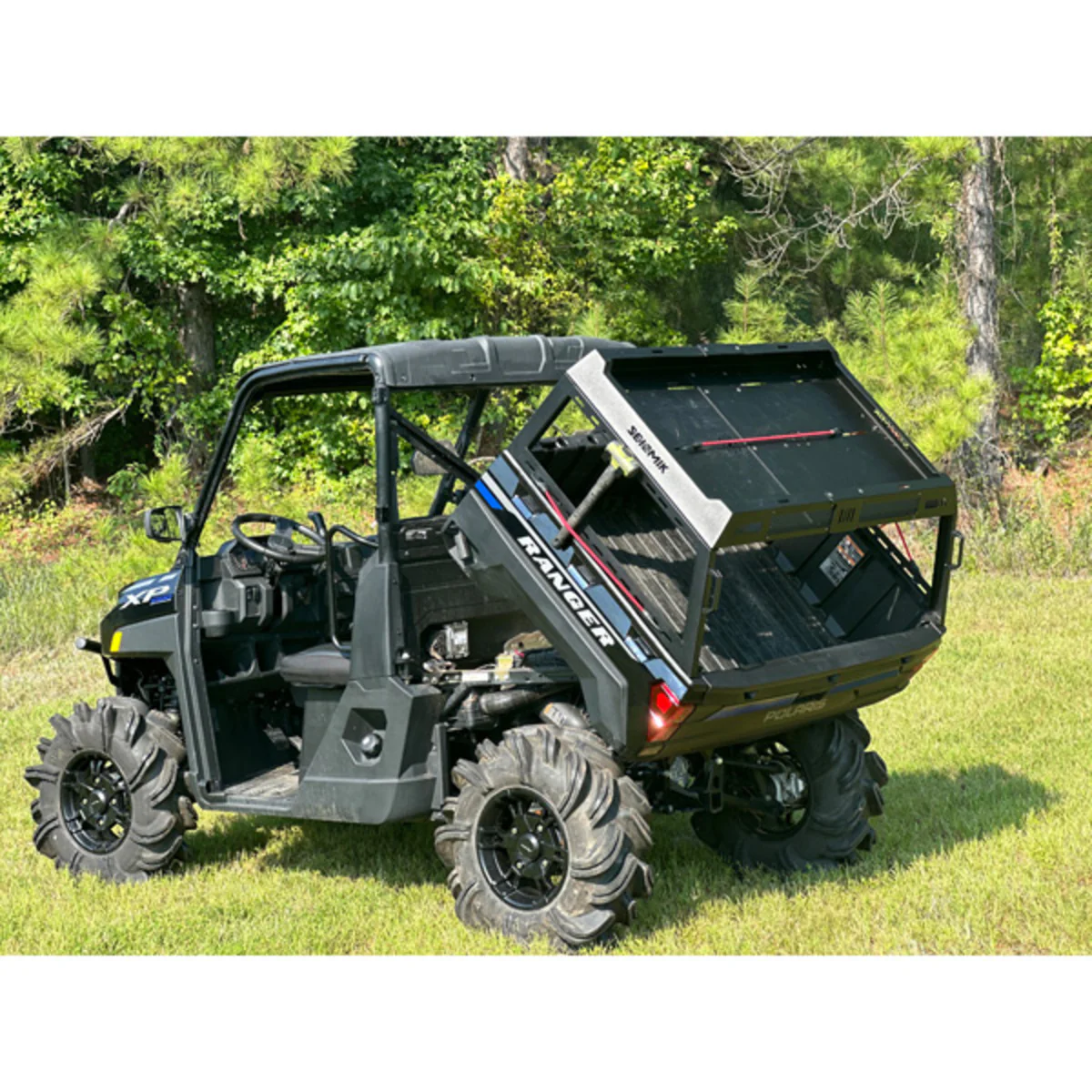 Seizmik '15-'26 Polaris Ranger Crew XP 1000 Half Height Bed Rack - Image 9