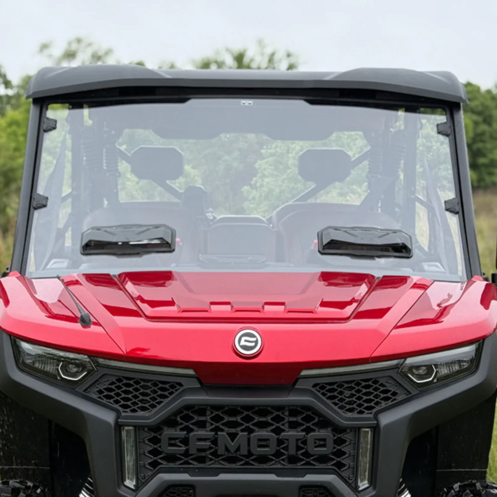 Seizmik '25 CFMoto UForce U10 Pro Toolless Versa-Vent UV Resistant Windshield - Image 2