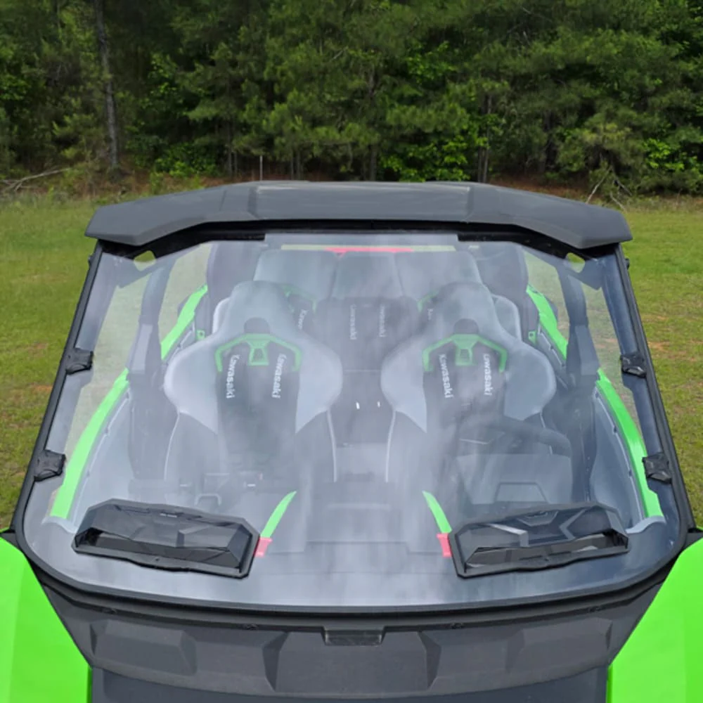 Seizmik Kawasaki Teryx H2 Front Hard Coated Versa-Vent Windshield