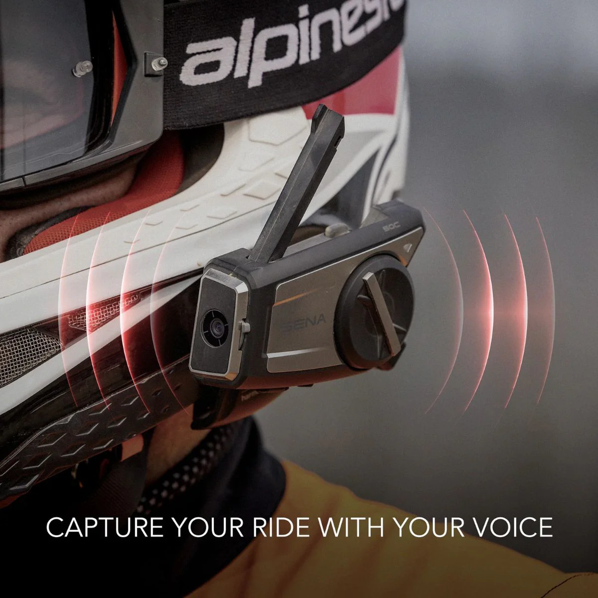 SENA 50C Motorcycle Communication & 4K Camera System - Image 9