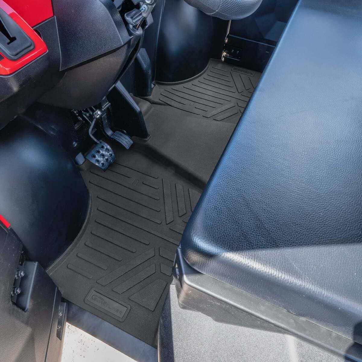 SmartLiner '17-'24 Kawasaki Mule Pro 3 Seater Custom Fit Rugged Rubber Floor Liners - Image 4