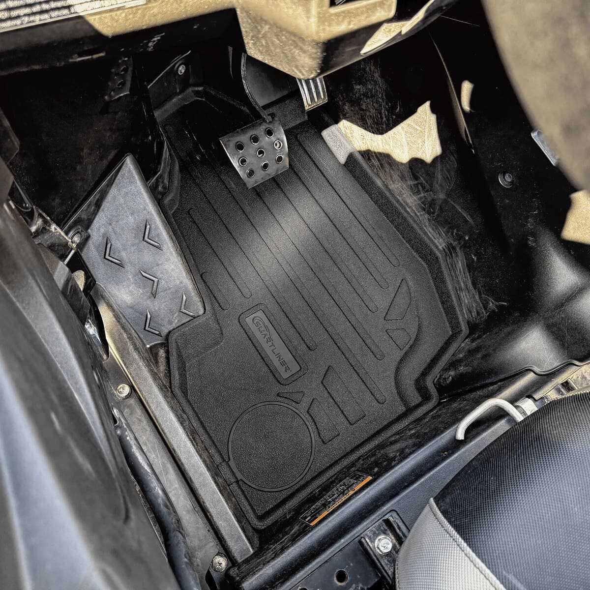 SmartLiner '20-'26 Kawasaki Teryx KRX 2 Seater Custom Fit Rugged Rubber Floor Liners - Image 3