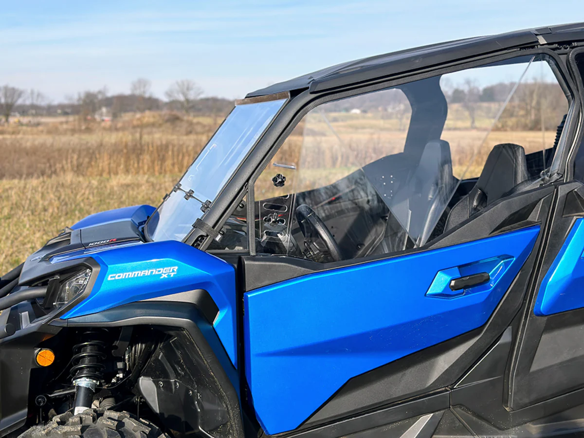 Spike Can-Am Commander Venting Polycarbonate Upper Doors Kit - Image 8